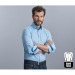 Camisa de espiga en contraste regalo de empresa