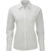 Chemise en popeline femme manches longues Russell Collection, Textile Russell publicidad