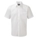 Popeline en polyester/coton. Facile dentretien, repassage minimum. 7 boutons ton sur ton., Chemise manches courtes publicidad