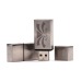 Clé USB en métal brossé - Caroline, welcome pack publicidad