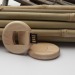 Unidad flash USB de madera redonda - Parc regalo de empresa