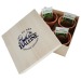 Coffret aromatique en bois 4 pots regalo de empresa