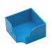 Cubo de papel, bloc de notas y contenedor de papel publicidad