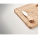DARFIELD Bandeja de bambú para quesos, Cuchillo para queso publicidad