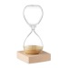 Sablier en verre 5 minutes regalo de empresa
