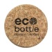 Ecobotella 650 ml de origen vegetal - made in Europe, Botella ecológica publicidad