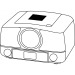 Enregistreur radio-cd diner, radio publicidad