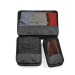 Lot de 3 pochettes, caisse et boîte de rangement publicidad
