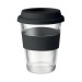 Vaso de cristal 35cl, taza y vaso con tapa publicidad