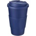 Gobelet isolant Americano® 350ml avec bandeau antidérapant et couvercle anti-fuite, Mug de voyage isolant publicidad