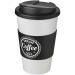Gobelet isolant Americano® 350ml avec bandeau antidérapant et couvercle anti-fuite, Mug de voyage isolant publicidad