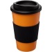 Vaso isotérmico Americano® 350ml con banda antideslizante, Taza de viaje aislante publicidad