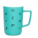 Taza grande de 40cl taco, taza de porcelana publicidad