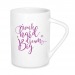 Grand mug 47cl en porcelaine, Mug en porcelaine publicidad
