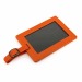 Etiqueta rectangular grande de PU para equipaje regalo de empresa