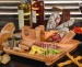 Guillotine à saucisson avec plateau, Guillotine et trancheuse à saucisson publicidad
