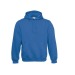 Hombres con capucha B&C, Textil B&C publicidad