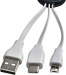 Kit compuesto por 3 cables, cable iphone ipad y mac publicidad