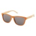 Lunettes de soleil branches bambou, lunette de soleil publicidad
