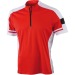 Hombre del maillot de ciclismo 1/2 cremallera James & Nicholson regalo de empresa