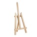 Caballete plegable de madera de haya para pizarras mini regalo de empresa
