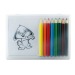 Set crayons de couleur en bois regalo de empresa