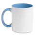 Taza de color, taza con impresión fotográfica a cuatro colores publicidad