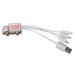 Multicable Usb Pvc 2D regalo de empresa