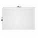 Nappe en papier blanc 80x120cm, nappe publicidad