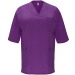 Blouse unisexe manches courtes en col V croisé - Panacea, blouse publicidad