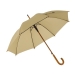 Parapluie automatique en bois avec manche, parapluie standard publicidad