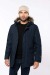 Parka acolchada con capucha de piel sintética desmontable regalo de empresa