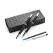 Parure de stylo bille et roller, Parure avec stylo roller publicidad