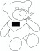 Peluche ours tubbs, peluche publicidad