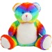 Peluche zippée Ours multicolore - Mumbles regalo de empresa