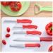 Pequeño cuchillo de cocina de 6 cm., cuchillo de trinchar publicidad
