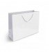 Pequeña bolsa de papel de lujo, bolsa laminada brillante publicidad