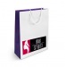 Pequeña bolsa de papel de lujo, bolsa laminada brillante publicidad