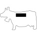 Planche à découper vache, Planche à découper publicidad