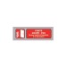 Placa de plexiglás Signa 170x50 mm CORTADORA DE OBSTÁCULOS (S.40) regalo de empresa