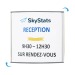 Placa de señalización Alu-Sign 300 x 210 mm regalo de empresa