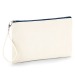 Petite pochette en coton canvas, Pochette en coton publicidad