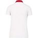 Polo jersey bicolore femme - Kariban, Polo maille Jersey publicidad