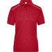Polo workwear bio - James Nicholson, Polo en coton bio publicidad