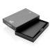 Porta tarjetas de aluminio anti-RFID C-Secure, banco publicidad