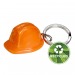 Porte-clés Casque recyclé, Porte-clés recyclé publicidad