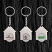 Porte-clés jeton maison regalo de empresa