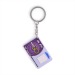 Porte-clés PVC souple 2D fond plat, 70x50mm, porte-clés 3D en PVC souple publicidad
