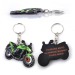 Porte-clés PVC souple 3D fond plat, 70x50mm, porte-clés 3D en PVC souple publicidad