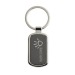 Llavero en el frente. KeyTag regalo de empresa